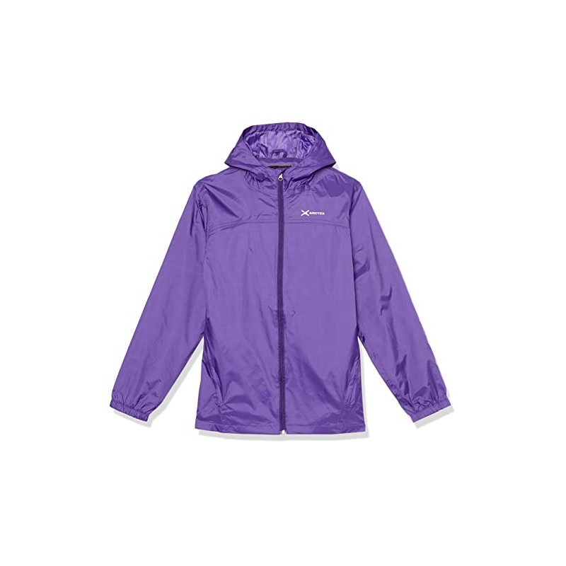 Arctix Kids' Stream Rain Jacket, Purple, 2T