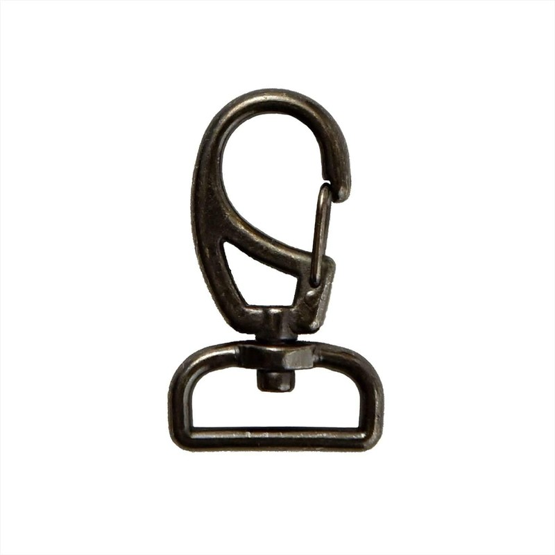 KIYOHARA サンコッコー ナスカン 1個入 幅20mm 黒ニッケル SUN13-103