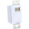 Westek TMDW30 Hardwire Indoor Digital Wall Switch Timer, White