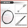ACROPIX Trunk Lid Release Cable, for Toyota Camry, Trunk Lock