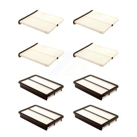 PUR 4x Air + 4x Cabin Filter (8 Total) Kit Replacement For Mazda CX-5 3 Sport 6 KFL-101493