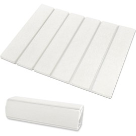 OMYOPY Fast Dry Stone Dish Drying Mats for Kitchen Counter, 16"(L)×12"(W) Collapsible Coffee Mat Drainer Mats, Super Absorbent Diatomaceous Earth Mats for for Dishes Bottles Cups