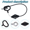 ZLLITONS Replacement Recliner Cable D Ring Handle for Recliner Adjustment
