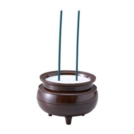 Asahi Denki Kasei ASE-4211 Brown Auto Off Safe Incense (Medium, 2 Sticks Incense), Made in Japan