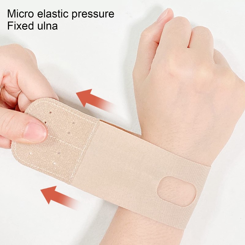 2Pcs Wrist Brace for TFCC Tears, Adjustable Ultra Thin Compression