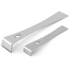 2Pcs Stainless Steel Pry Bar Scraper Set, 7-1/4" & 9-1/4"