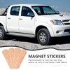Zerodeko 4Pcs Novelty Car Magnet Stickers Bandage Shaped Vehicle Decorations