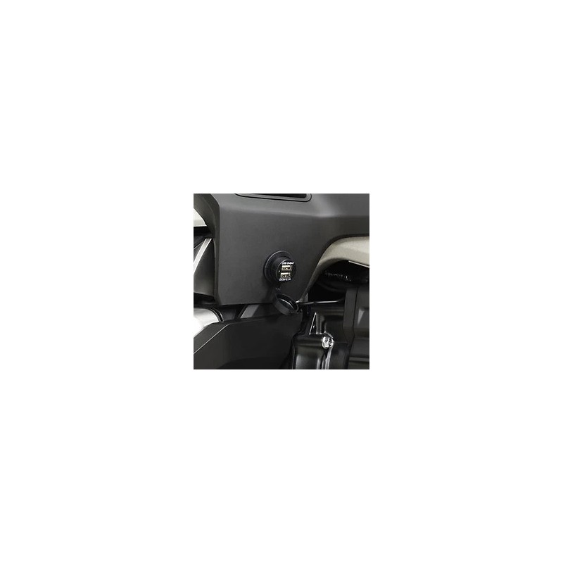 show chrome HONDA GL1800 2018 NEWER DUAL PORT USB AUXILIARY