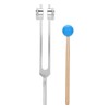 Aluminum Alloy 126.22Hz Frequency Tuning Fork Yoga Meditation Tuning Energy
