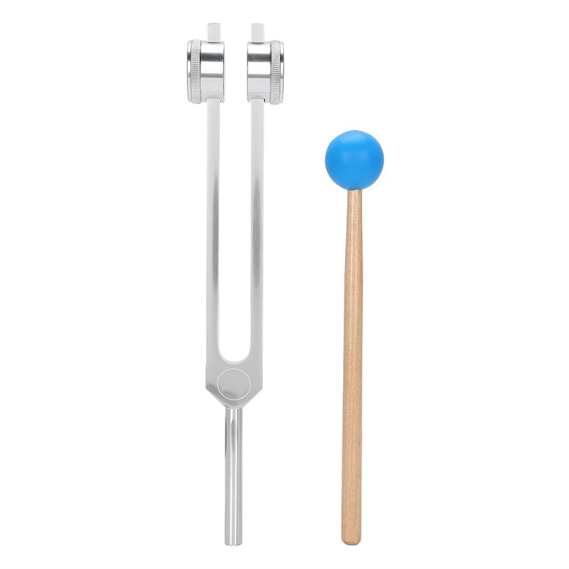 Aluminum Alloy 126.22Hz Frequency Tuning Fork Yoga Meditation Tuning Energy