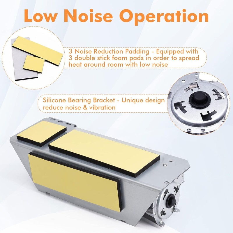 FireplaceBlowersOnline Replacement Fireplace Blower Fan FBK-100 for Superior, Astria, Lennox