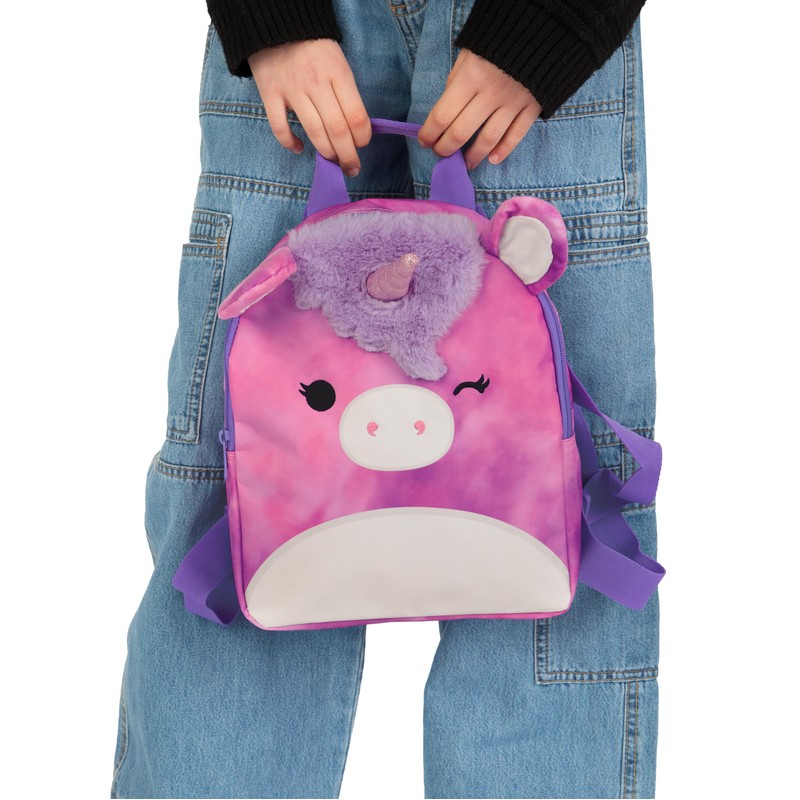 Squishmallows Kindergartenrucksack Mädchen, Lola The Unicorn Schulrucksack, Süßer Mädchen Rucksack,