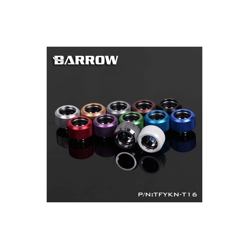 Barrow G1/4-16mm OD Twin Seal Hard Tube Compression Fitting -