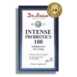 닥터브라이언 인텐스 프로바이오틱스 100 락토바실러스 장건강 유산균 500mg X 30캡슐 Dr. Bryan Intense Probiotics 100 Lactobacillus Gut Health Probiotics 500mg X 30 Capsules