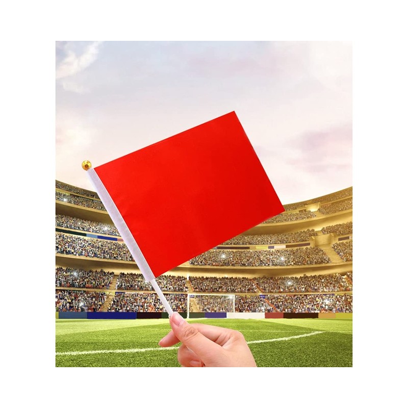 DS. DISTINCTIVE STYLE Small Flags 25 Pieces Mini Handheld Flags