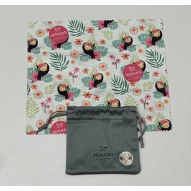 Jemako Brillentuch mit Beutel