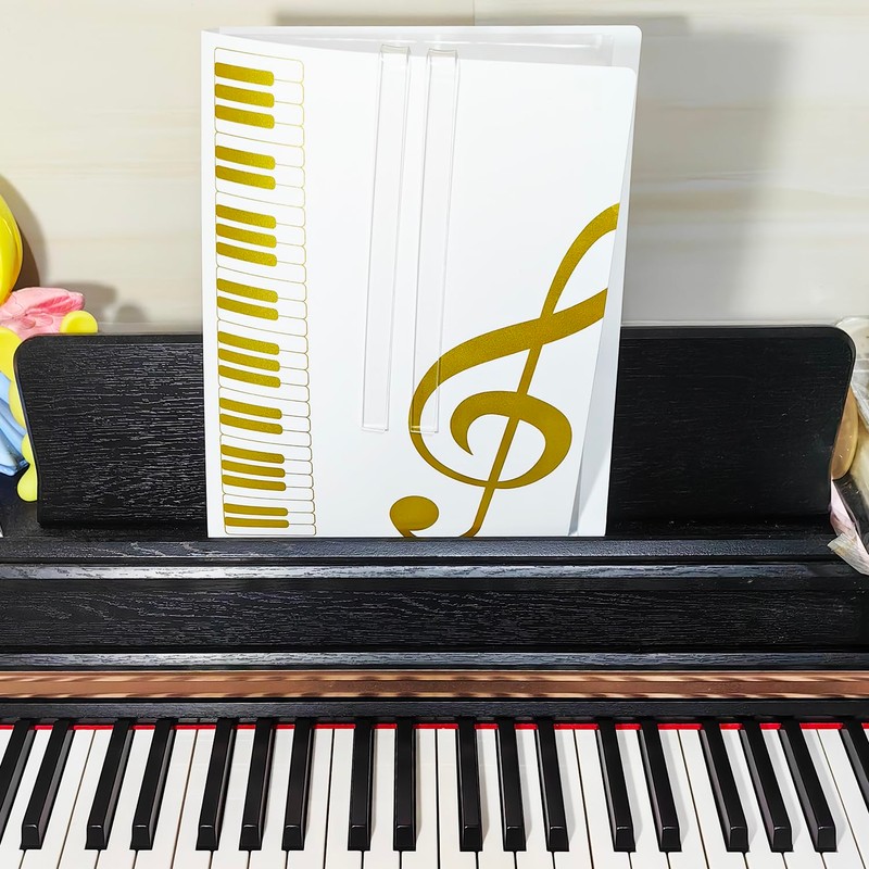 Syiyunran A4 Music Folder Chorus Folder Document Folders - White