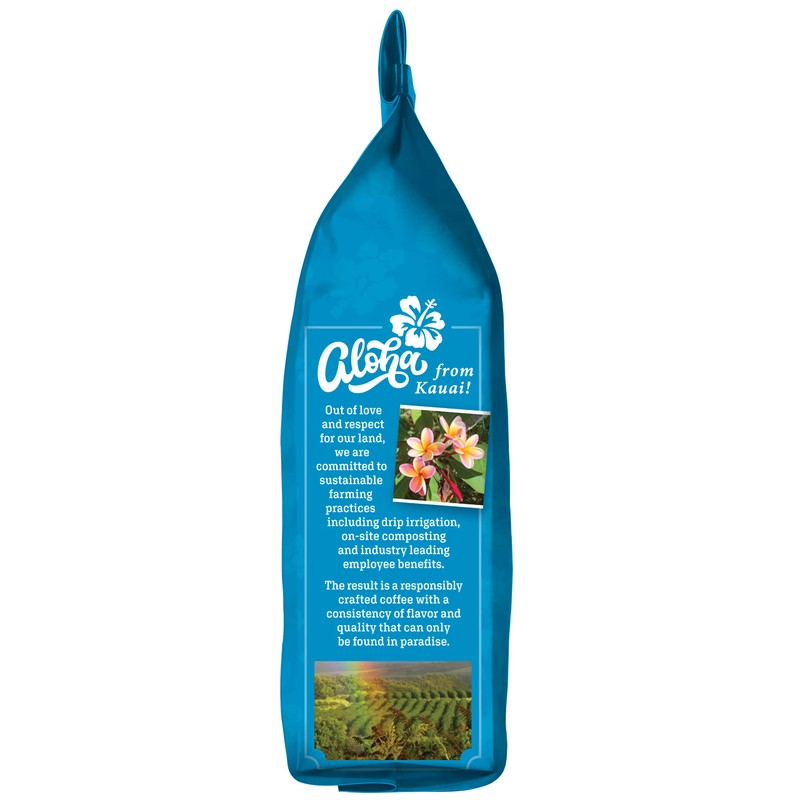 Kauai Coffee Whole Bean Coffee – Smooth, Non-Bitter Pure Arabica