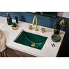Ruvati 17 x 12 inch Undermount Bathroom Vanity Sink Emerald