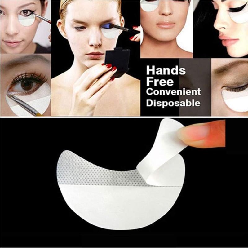 Eyeshadow Protector Pads, Pack of 100 Sheets Eye Makeup Eyeshadow