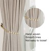 Vankra Pair Of Acrylic Pearl Curtain Tie Backs Curtain Tied