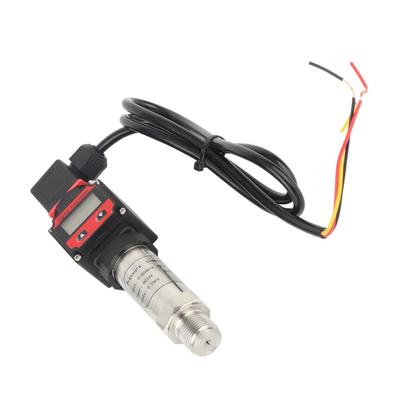 Pressure Sensor Aluminum Alloy Air Water Sender Digital Display LCD