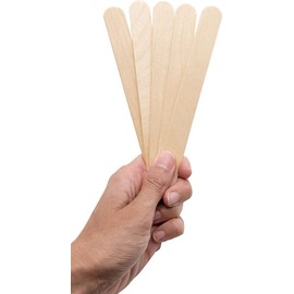 Saraoriginalshop Wax Sticks 50 Wax Sticks 15 cm Hair Removal Application Disposable Spatula