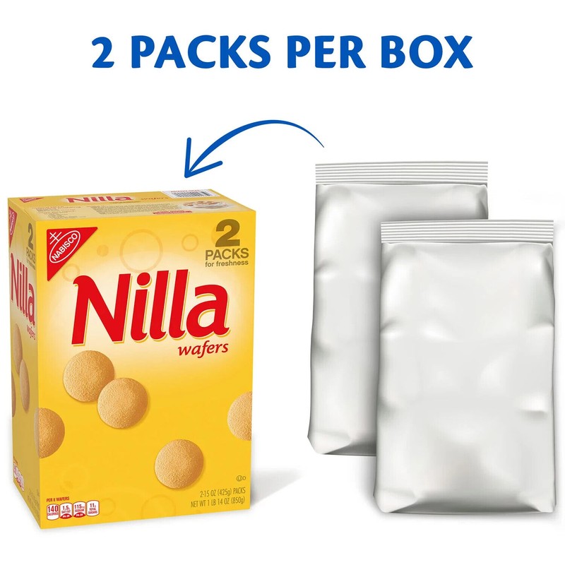Unbranded Nilla Wafers Vanilla Wafer Cookies, 30 oz. Great Price