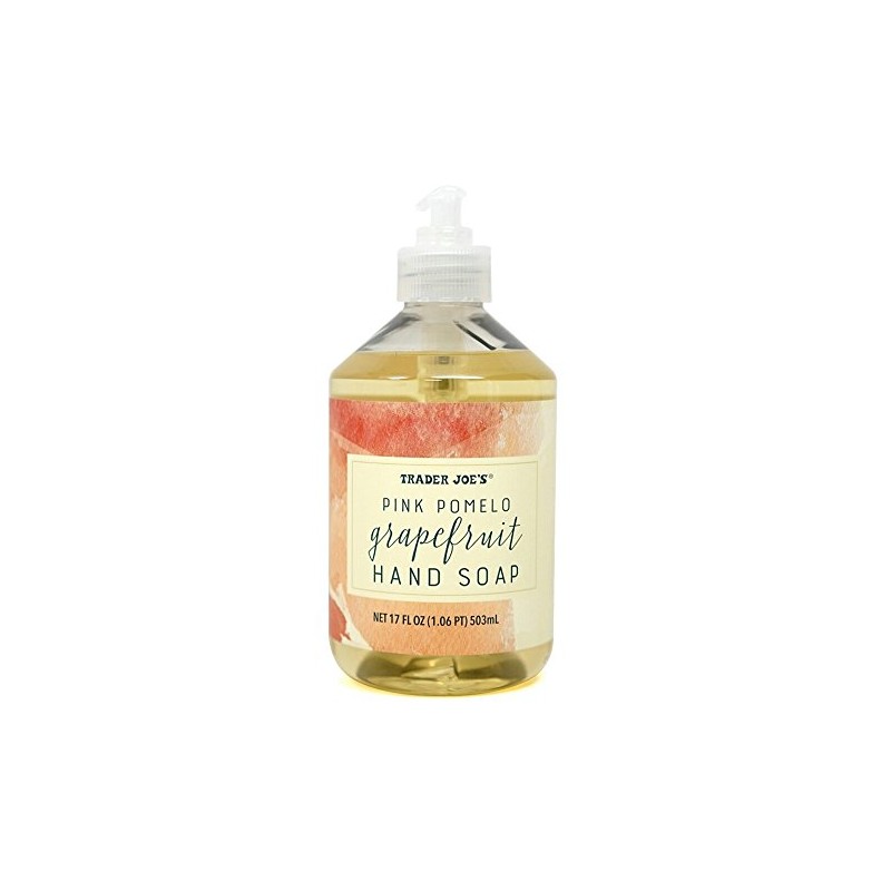 Trader Joe's Pink Pomelo Hand Soap 17 FL OZ (503
