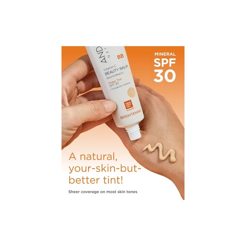 Andalou Naturals Vitamina C Bb Beauty Balm Sheer Tint Spf