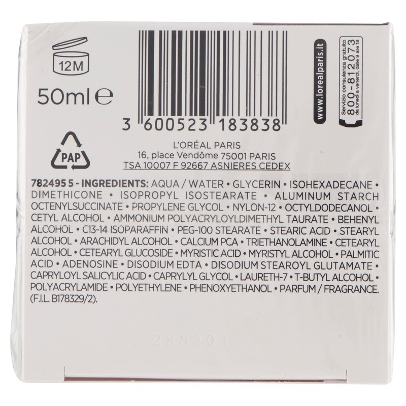L'ORÉAL Attiva Antirughe 55+ Crema Viso Donna Antirughe Riparatrice Giorno