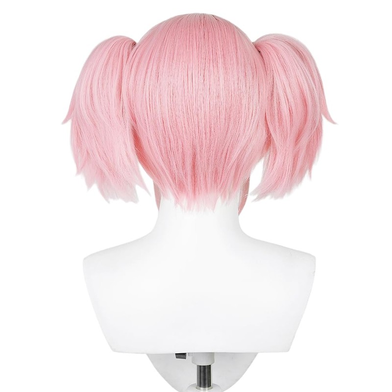 Pink Double Ponytail Magical Girl Cosplay Wig