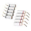 10pcs Banana Plug Needle Type Professional 24K Gold Plated Speaker