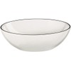 ASA 1908113 LIGNE Schale - ligne noire - Bone China