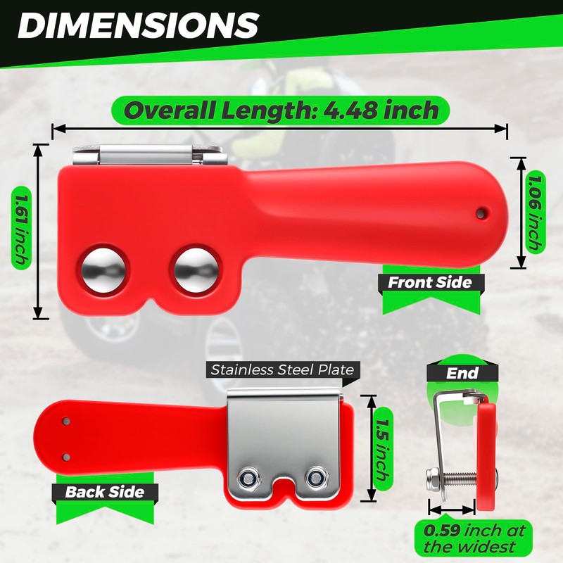Saillong ATV Throttle Extender, Thumb Throttle Master for ATV, 2