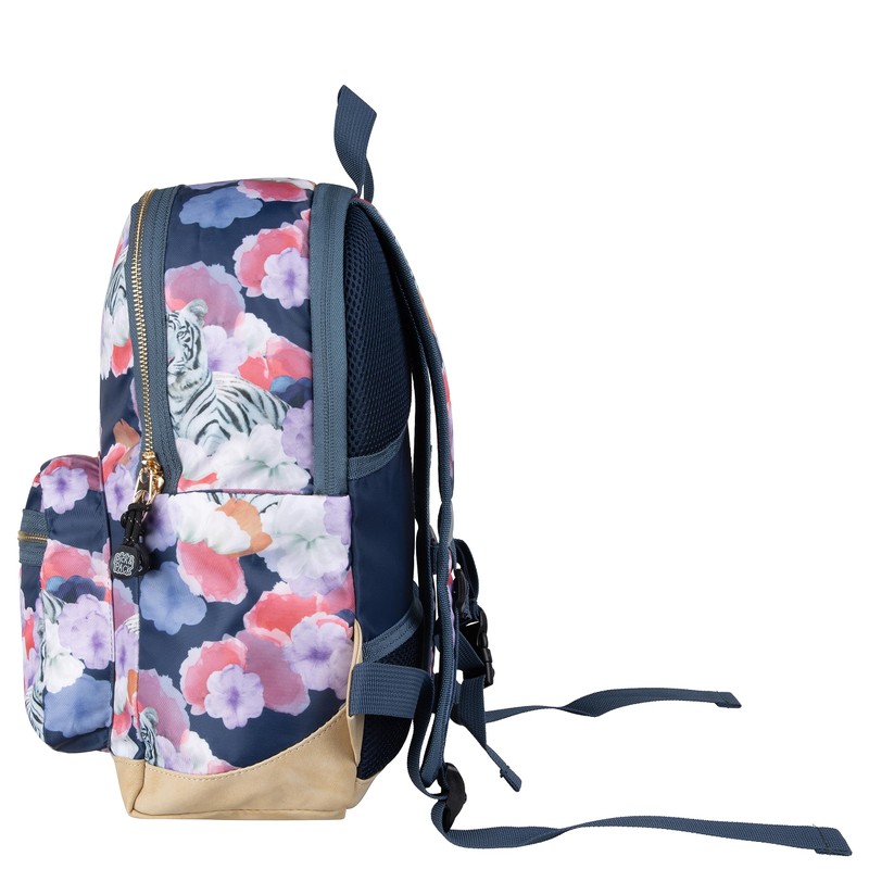 Pick & Pack Unisex Tiger Of Love Backpack, denim, Casual