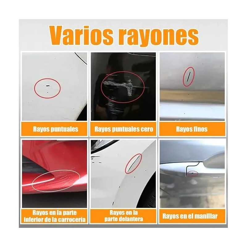 Reparación De Rayones Para Cualquier Vehículo:rápida Y Fácil