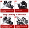 Sharp-tec 3-28mm Pipe Cutter, Adjustable Tube Cutter with Aluminum Alloy