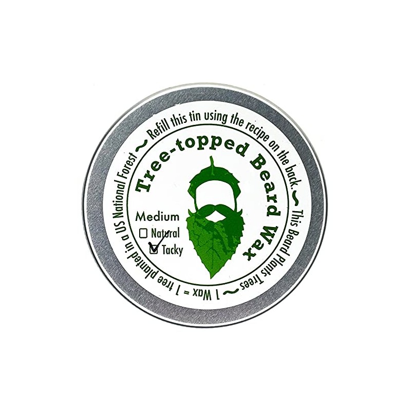 Cera para barba Tree Topped (2 oz.) de textura media