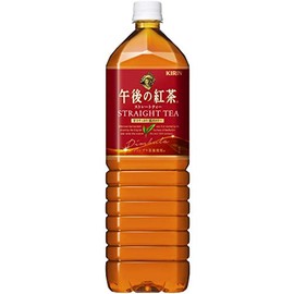 KIRIN Afternoon Tea Straight Tea 1.5L (50.72 fl.oz.) PET bottle (Pack of 4) - MADE IN JAPAN