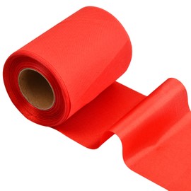 Satin Ribbon Red 10cm x 20m Gift Ribbon Bow, Decorative Red Satin Ribbon, Fabric Ribbon for Wedding Birthday Party Decor Packaging Design Curling Ribbon