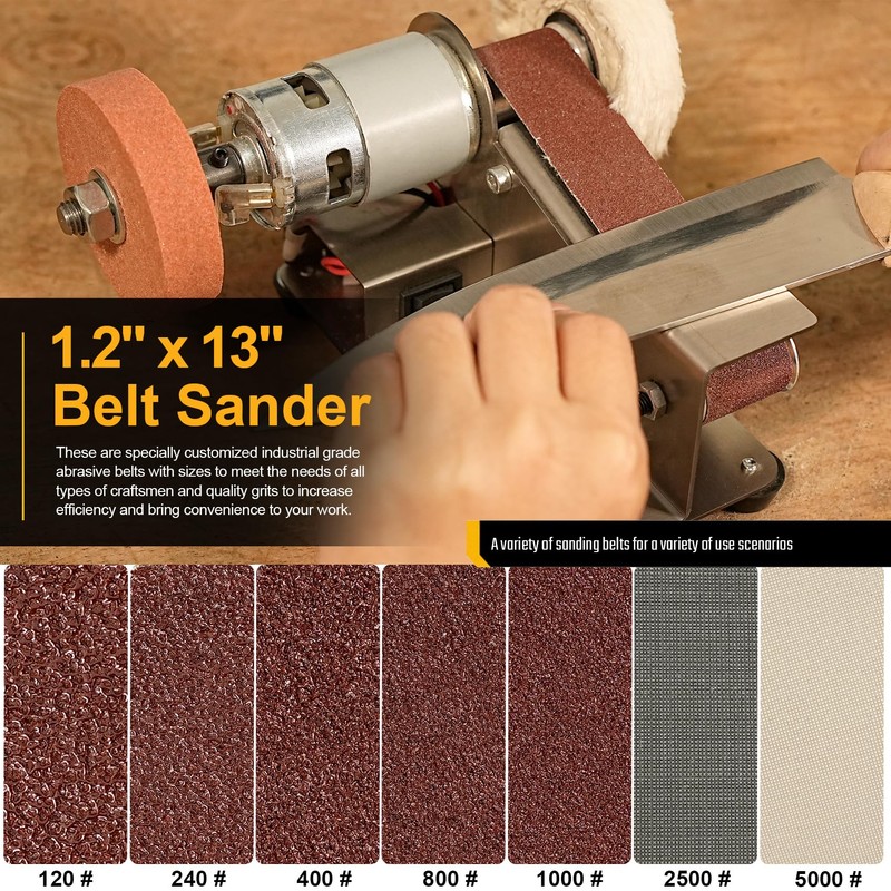 Multifunctional Electric Knife and Tool Sharpener, 7 Adjustable Speed Knife