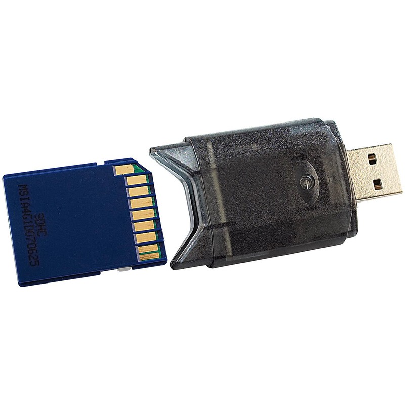Sconosciuto USB External Card Reader for SD/MMC Memory Card LogiLink