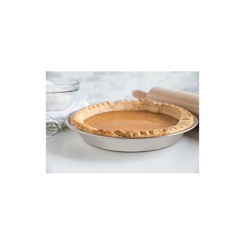 Fox Run Pie Pan, 9-Inch, Stainless Steel