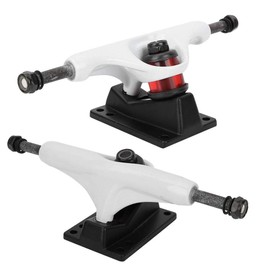2pcs Truck Longboard Skateboard Truck 4-8 Inch Aluminum Alloy Longboard Truck Bridge White For Skateboard Accessory