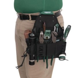 Masterforce 11" 25 Pocket Master Electrician Pouch w/ Clip Hub Tool Bag Utility Storage