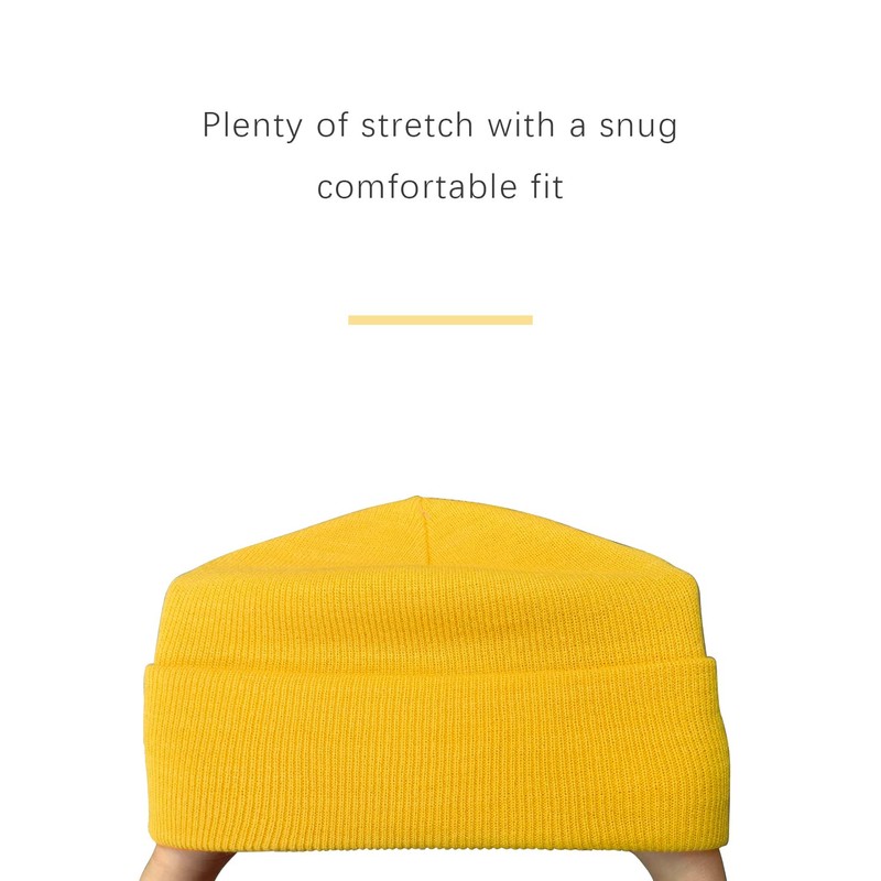 ecodudo Acrylic Hats Beanie for Women Men Knit Soft Slouchy