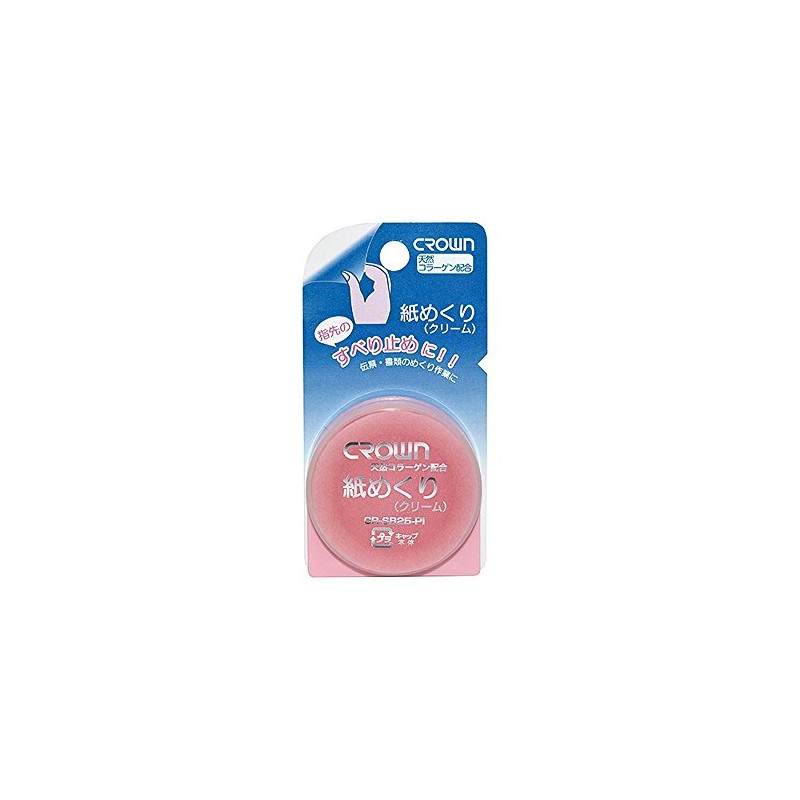 Crown CR-SB25-PI Paper Flickering Cream, Pink, Approx. 0.4 oz (11