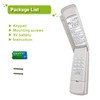 877MAX Keypad with 2 Pack 893MAX Remote, Fit for Liftmaster/Chamberlain