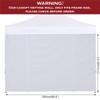COOSHADE Instant SunWall 8x8 SideWall for Pop up Canopy Tent,